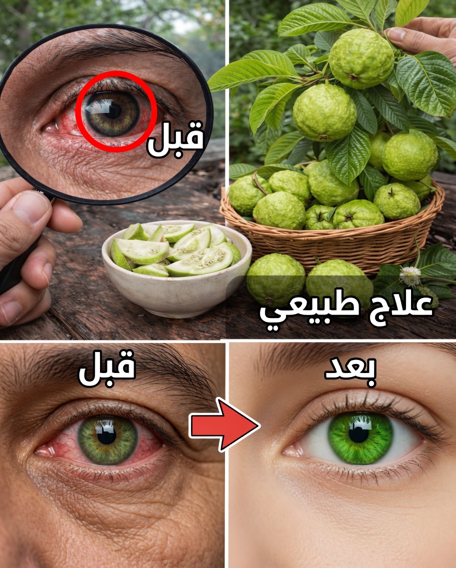 الجوافة: اكتشف فاكهة الطبيعة الغنية بالعناصر الغذائية لدعم صحة العين