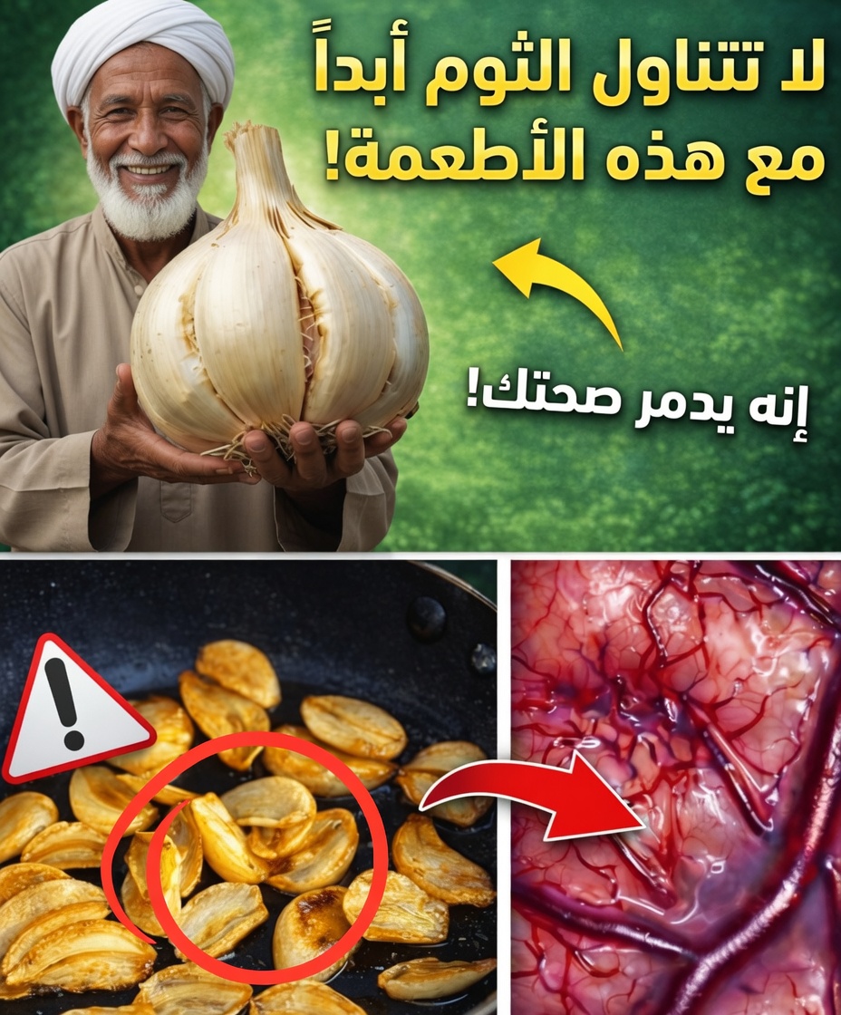 8 أطعمة يُفضَّل عدم تناولها مع الثوم لأنها قد تُسبّب انزعاجًا هضميًا (وطرق ذكية لتجنّب ذلك)