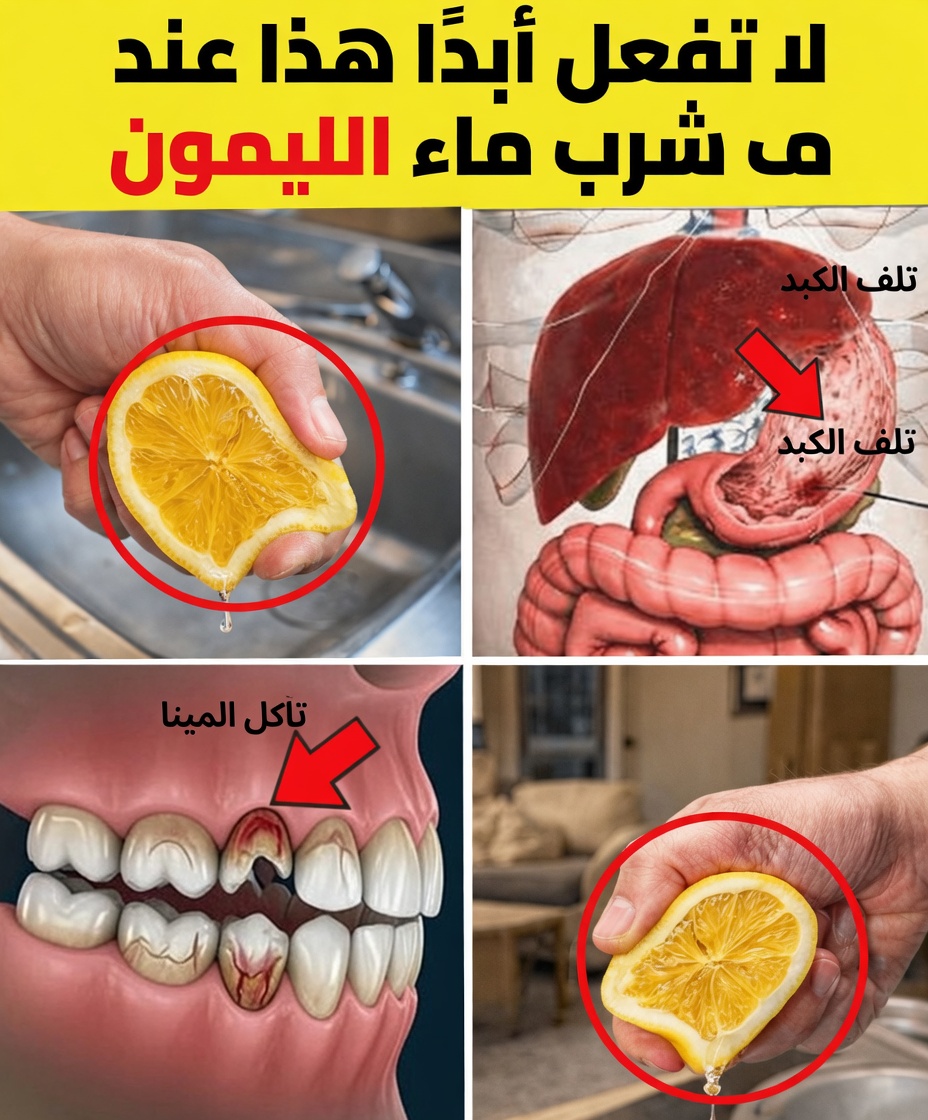 13 خطأً قاتلًا على الأرجح ترتكبها عند شرب ماء الليمون – وكيف تُصلحها لتحقيق أقصى فوائد صحية