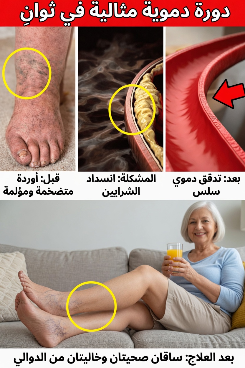 مشروب صباحي بسيط لدعم صحة القلب والدورة الدموية الصحية