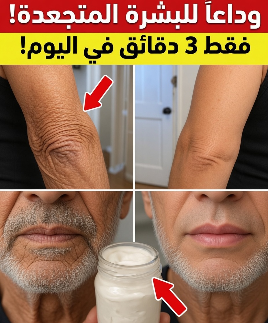 كبار السن: حلّ يومي لمدة 3 دقائق قد يغيّر البشرة المترهلة الرقيقة كطبقة ورق (7 عادات مدعومة علمياً يمكنك البدء بها الليلة)