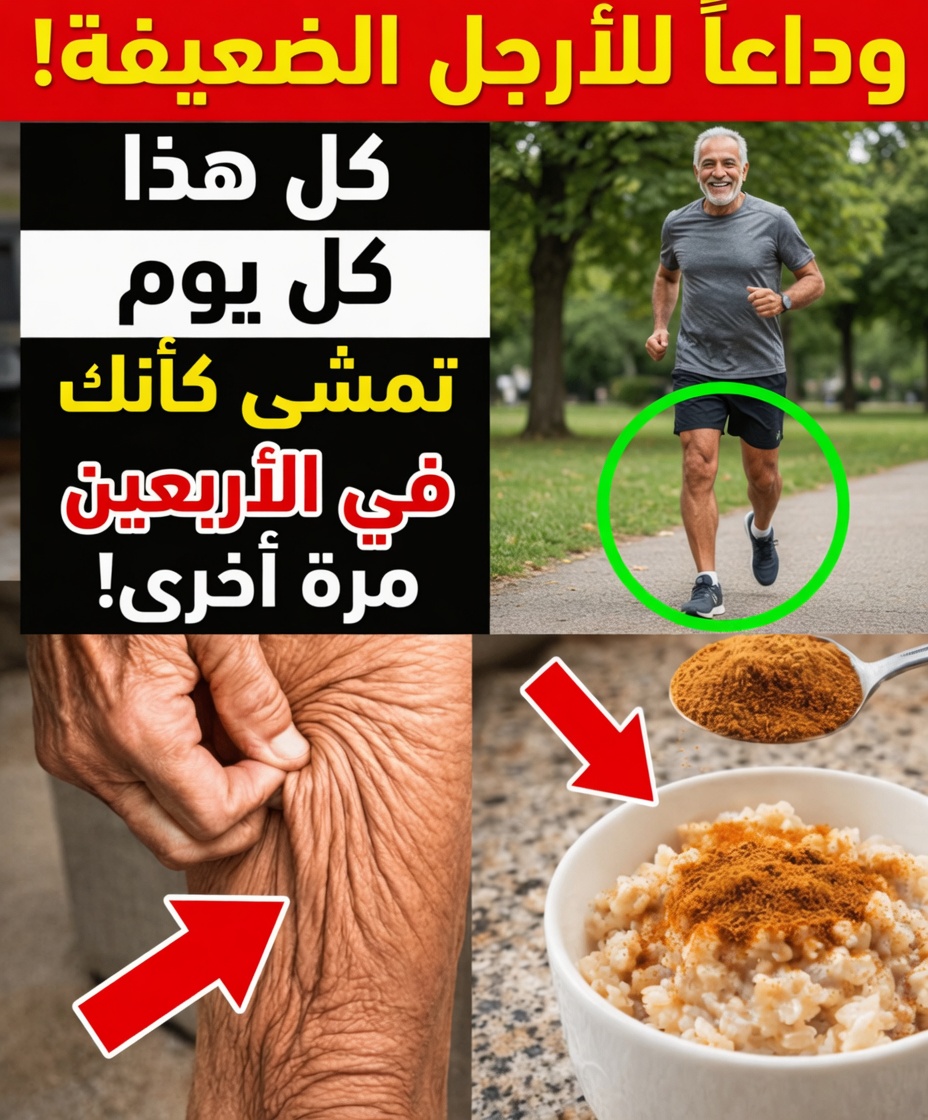 هل تجاوزت الستين؟ تناول هذا الشيء الواحد يوميًا — قد تبقى ساقاك قويتين بما يكفي للرقص في سن التسعين