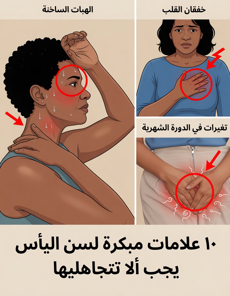 انقطاع الطمث المبكر: 10 علامات شائعة للتعرّف عليه قبل سن 45 (وماذا تفعلين بعد ذلك)