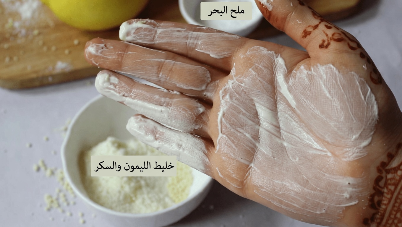 تلاشي بقع التقدّم في السن طبيعيًا: استكشاف قناع بسيط من نشا الذرة وبيكربونات الصوديوم والليمون لبشرة أكثر إشراقًا