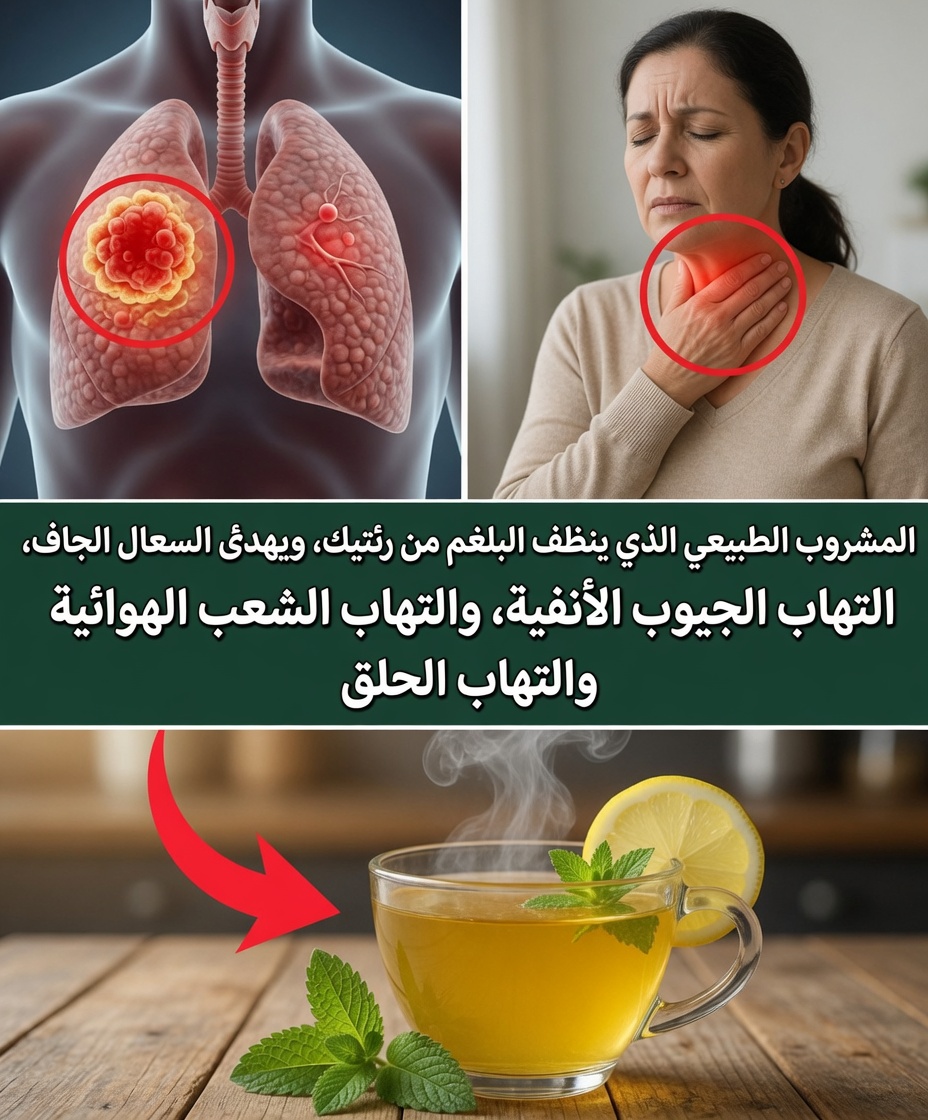 شاي الجدة الطارد للبلغم: وصفة منزلية مهدئة لراحة الجهاز التنفسي