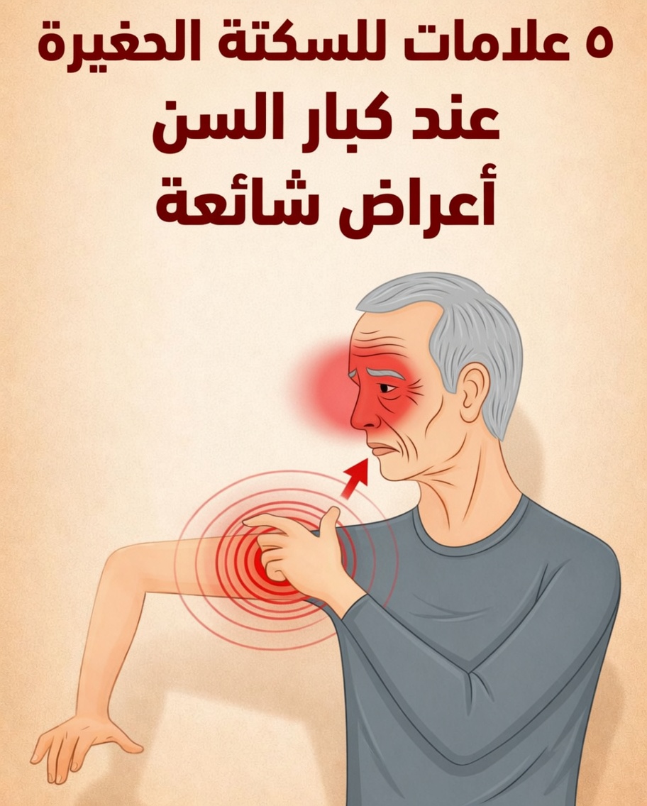 5 علامات تحذيرية لنوبة إقفارية عابرة (TIA) لدى كبار السن لا ينبغي تجاهلها أبداً