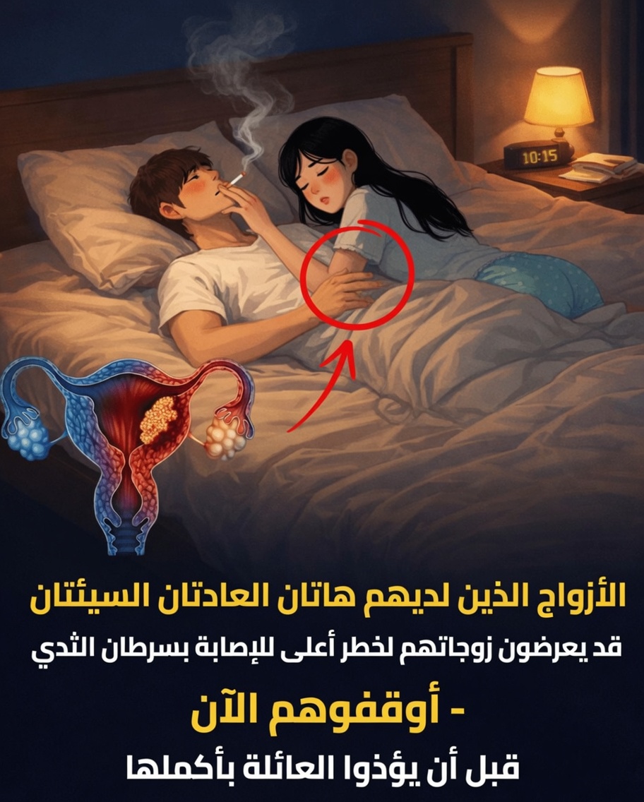 5 عادات يومية يجب على الأزواج التخلّي عنها للمساعدة في حماية زوجاتهم من مخاطر السرطان الخفية