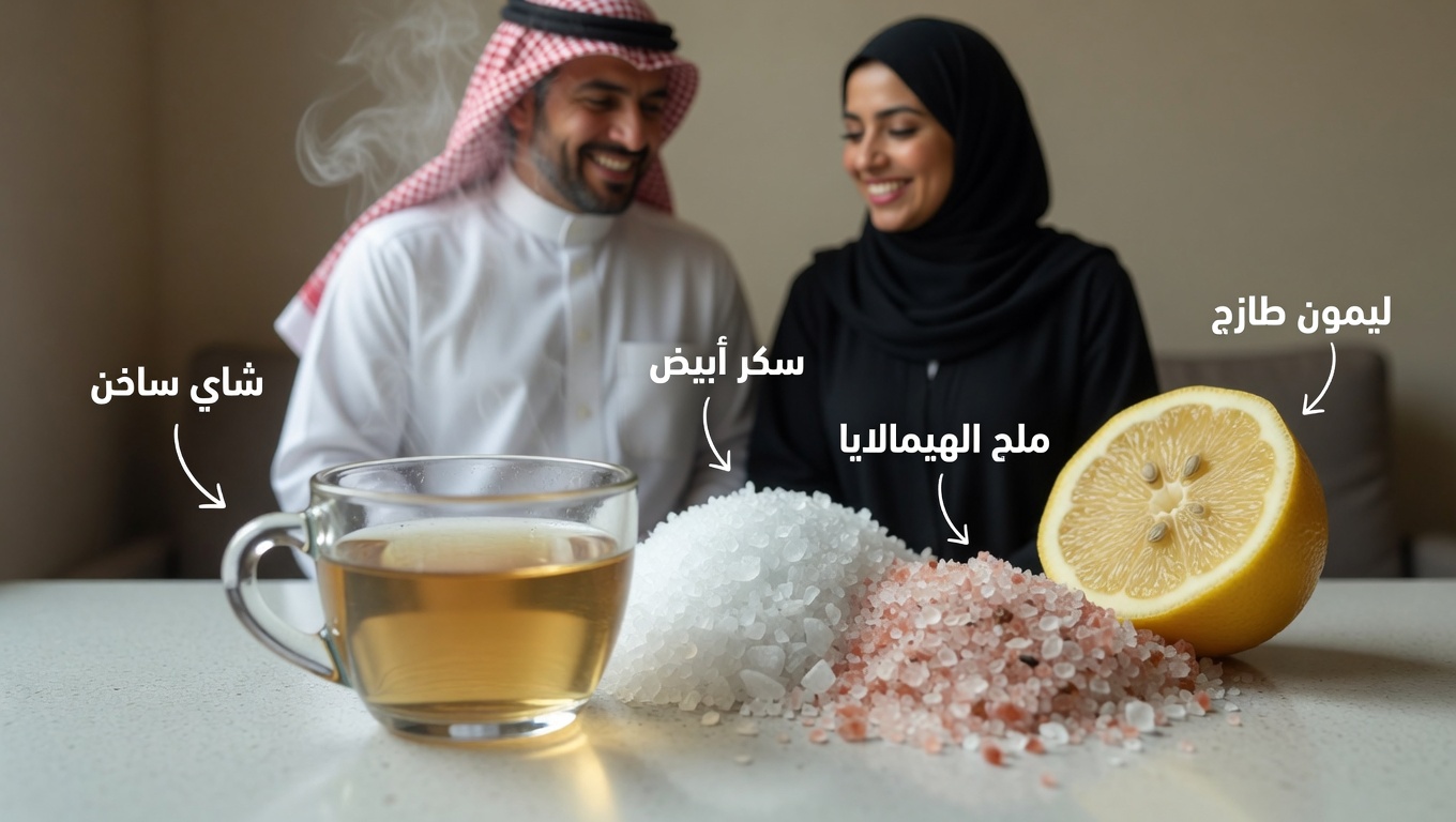 شرب رشة من ملح البحر في ماء دافئ قبل النوم: عادة ليلية بسيطة يستكشفها كثيرون فوق سن الخمسين لتحسين الترطيب والحصول على ليالٍ أكثر راحة