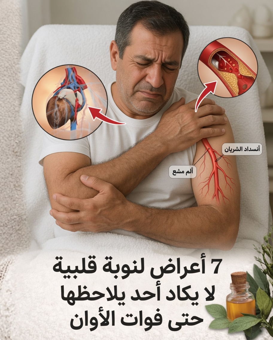 7 علامات دقيقة على النوبة القلبية يفوّتُها معظم الناس — ولماذا يجب ألا تتجاهلها أبدًا