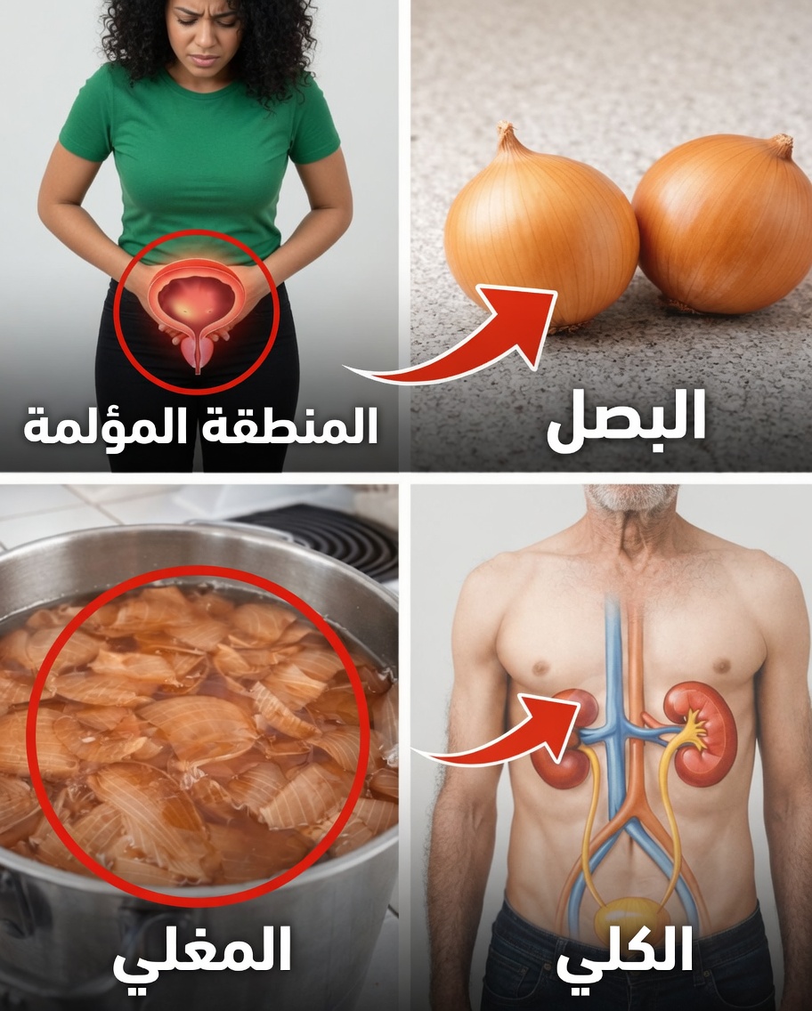 ماء قشور البصل: عادة مطبخية بسيطة لاستكشاف الدعم الطبيعي لصحة البروستاتا والمسالك البولية