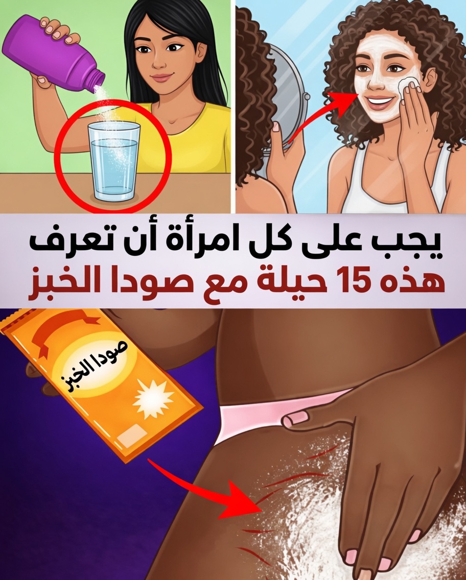 13 طريقة مدهشة لاستخدام صودا الخبز للجمال الطبيعي والراحة وانتعاش المنزل