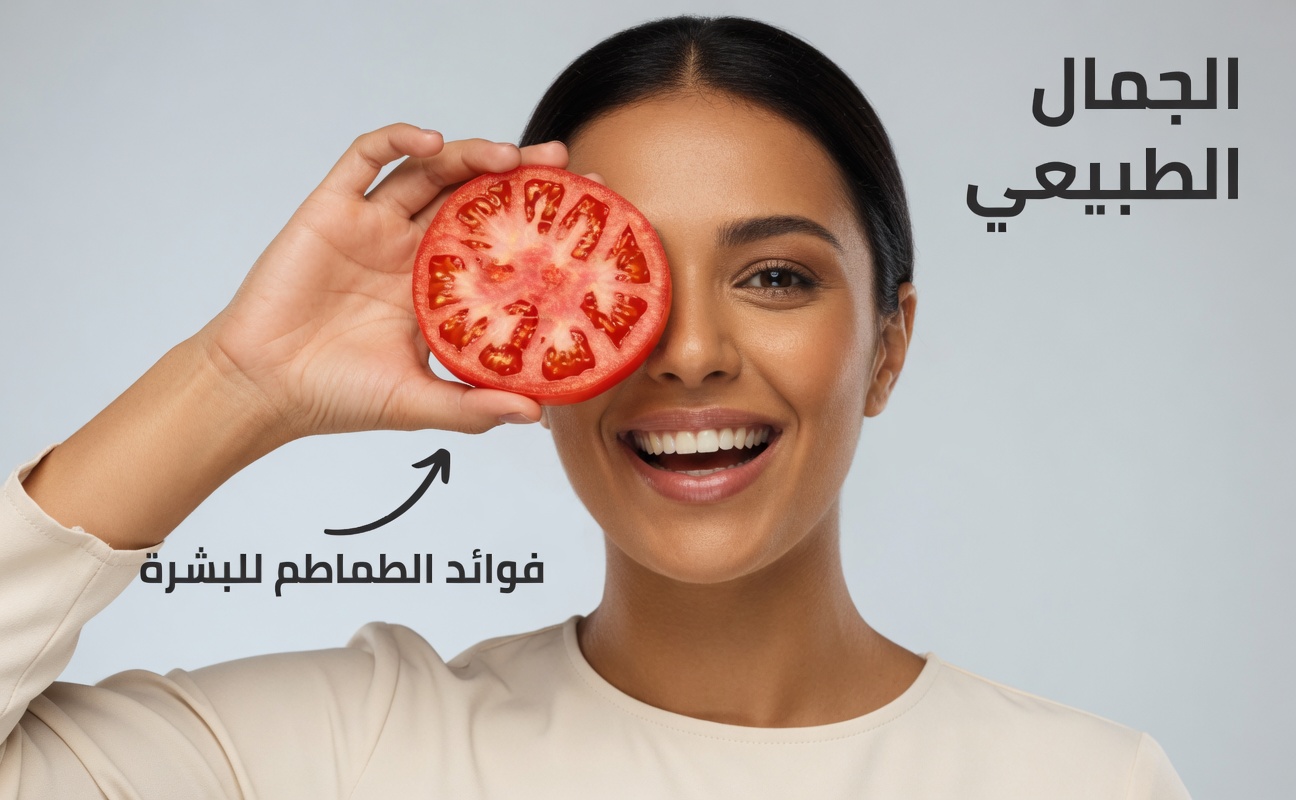 التوهّج من الداخل: ماذا يحدث إذا فركت الطماطم على وجهك لمدة 10 أيام؟