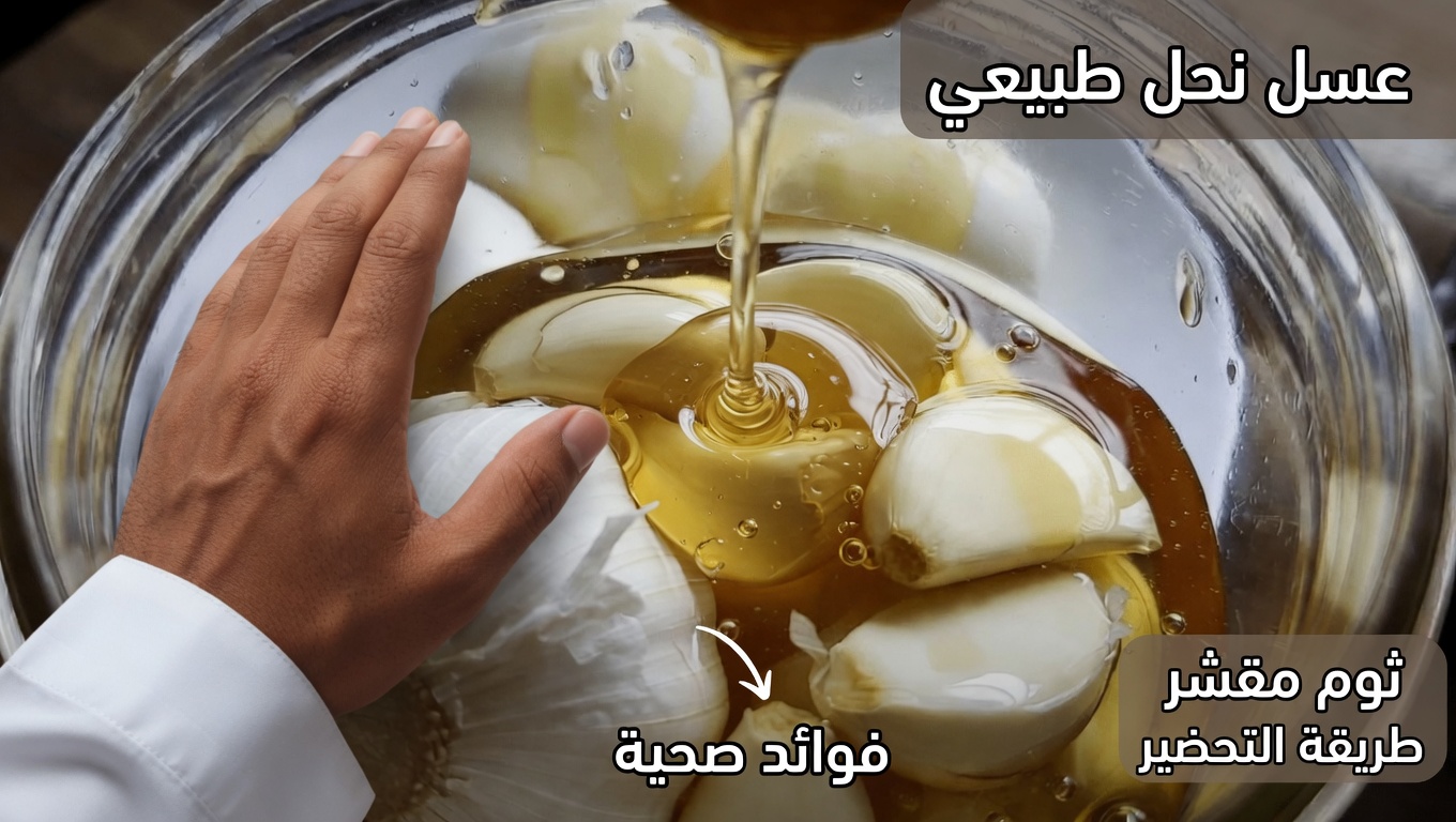 وصفة بسيطة للبيض المنقوع بالعسل والثوم لاكتشافها من أجل العافية اليومية