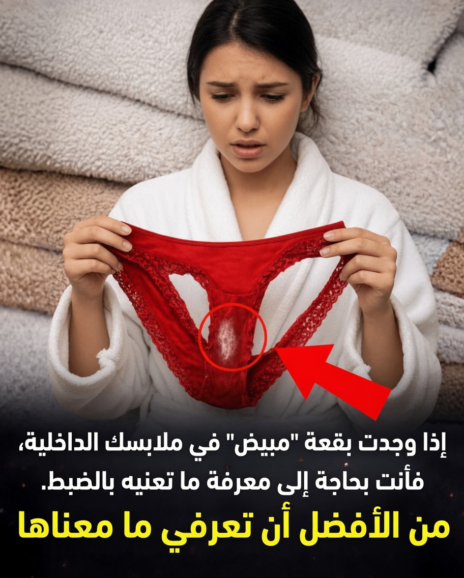 لماذا تحتوي ملابسك الداخلية على بقع «مُبيَّضة» — ولماذا تُعدّ في الواقع علامة جيدة