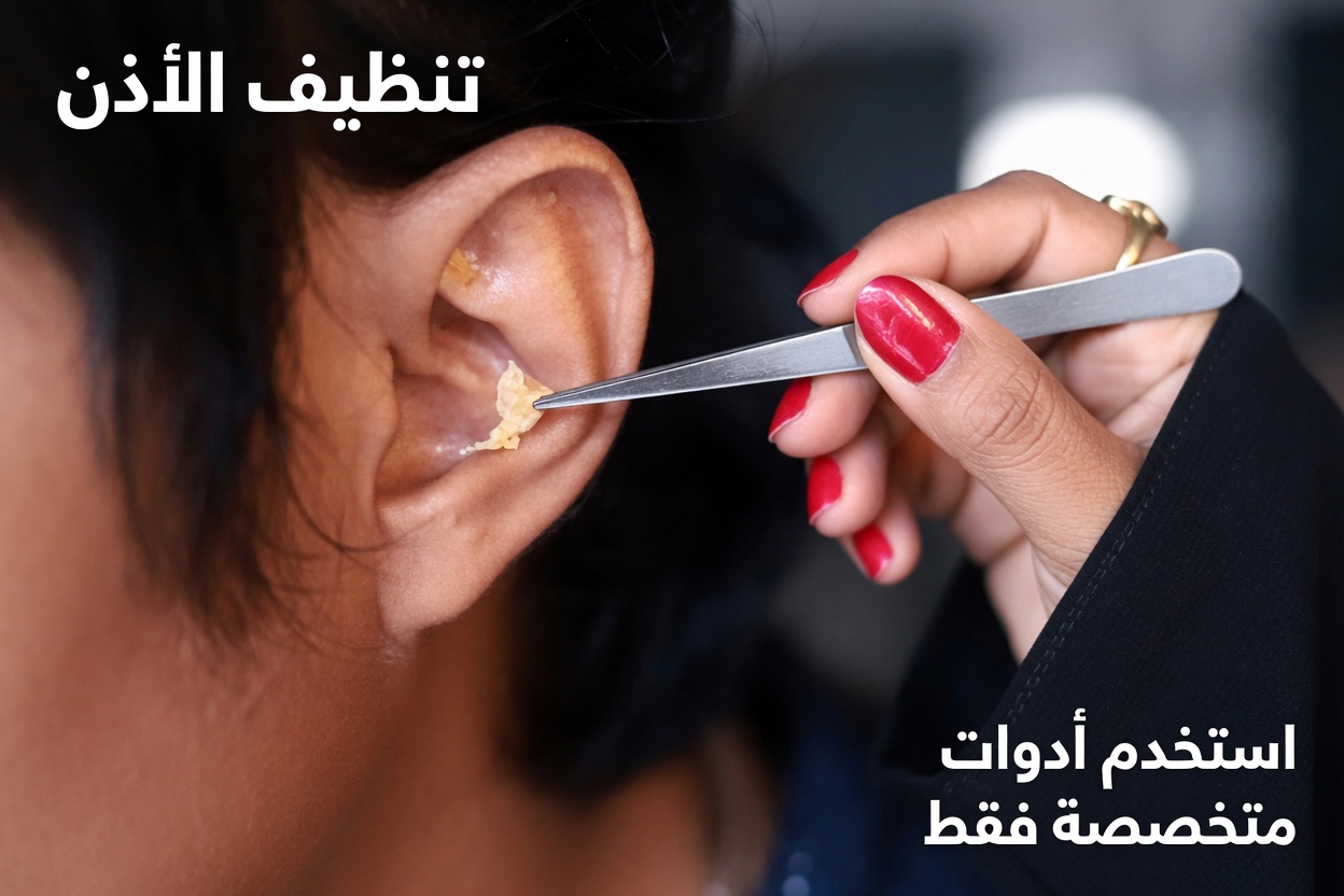 لماذا يحدث تراكم شمع الأذن بعد سن الأربعين وكيف تدعم بلطف سمعًا أوضح بشكل طبيعي