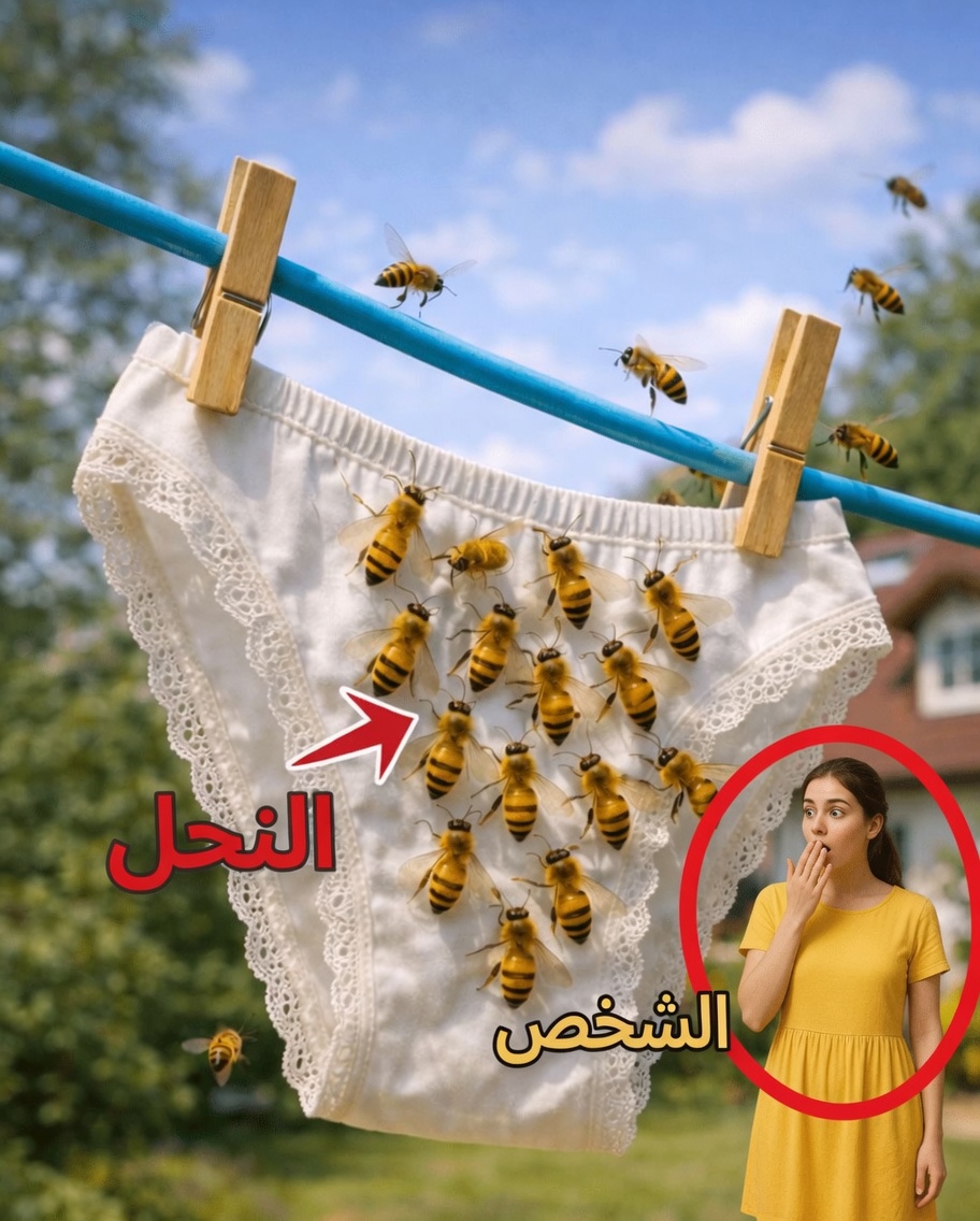 لماذا تواصل النحل الهبوط على غسيلك المعلّق حديثًا؟ تفسيرات بسيطة ونصائح سهلة