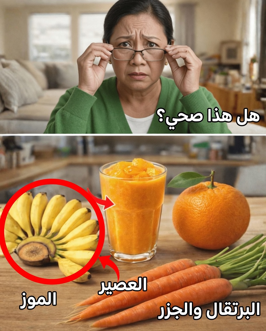 أطلق العنان لقوة سموثي بسيط: كيف يمكن للبرتقال والجزر والموز دعم بصرك طبيعيًا