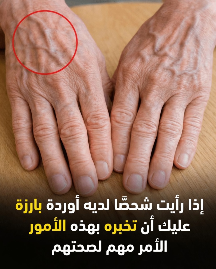 لماذا تبدو أورِدتُك بارزة فجأة؟ ماذا قد يعني ذلك لصحتك