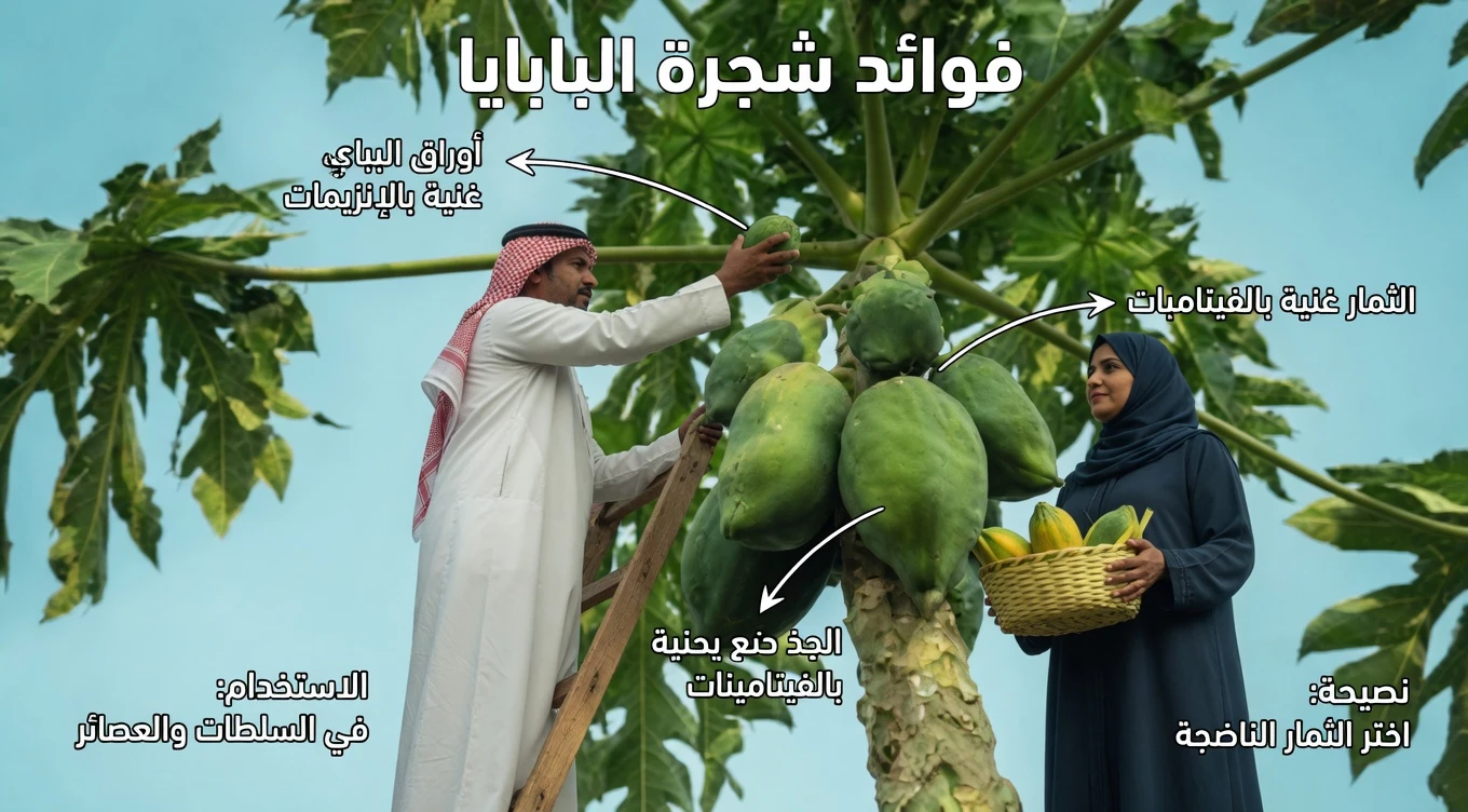 استكشاف إمكانات أوراق البابايا لصحة الشعر: ما الذي تشير إليه الأبحاث العلمية