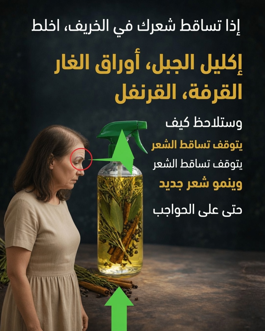 اكتشاف بخاخ طبيعي بسيط لدعم صحة الشعر وفروة الرأس