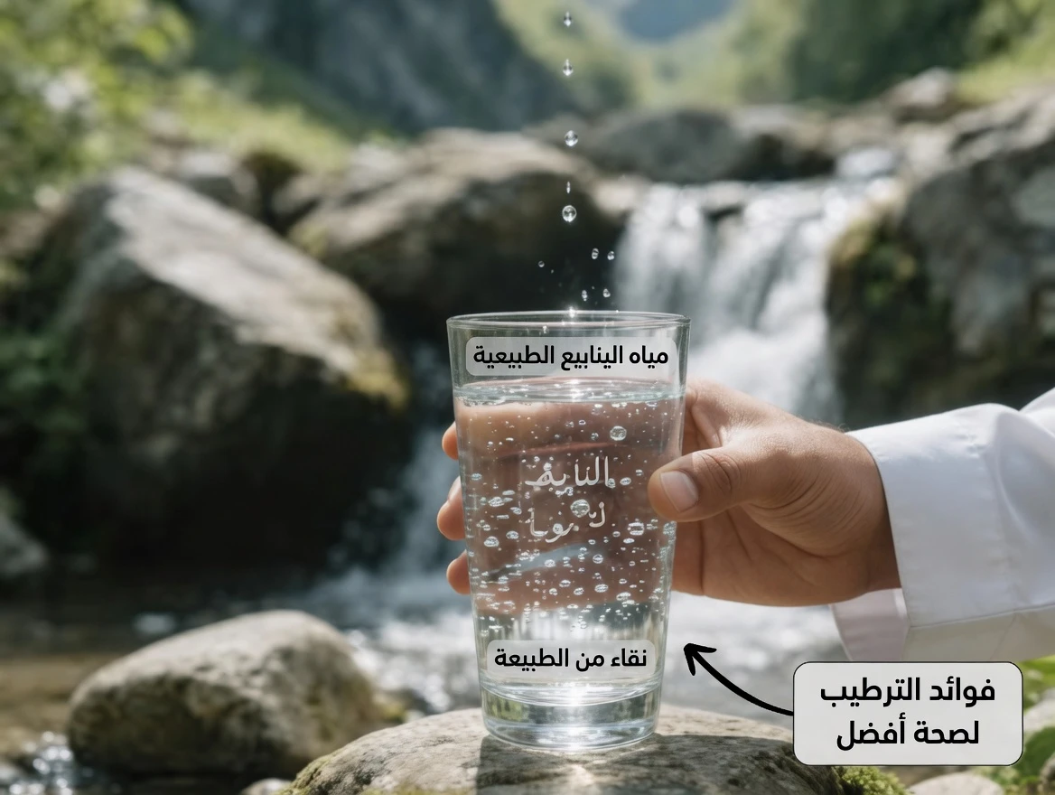 طرق بسيطة لكبار السن لتعزيز شرب الماء يوميًا بالمغنيسيوم لتحسين الدورة الدموية