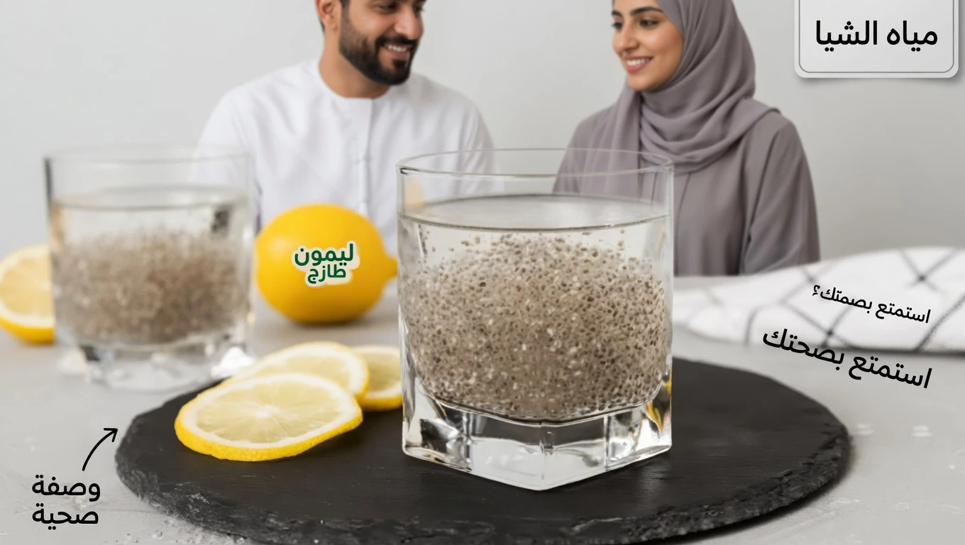 امزج الليمون والزنجبيل وبذور الشيا قبل النوم – عادة مسائية بسيطة لصحة القلب
