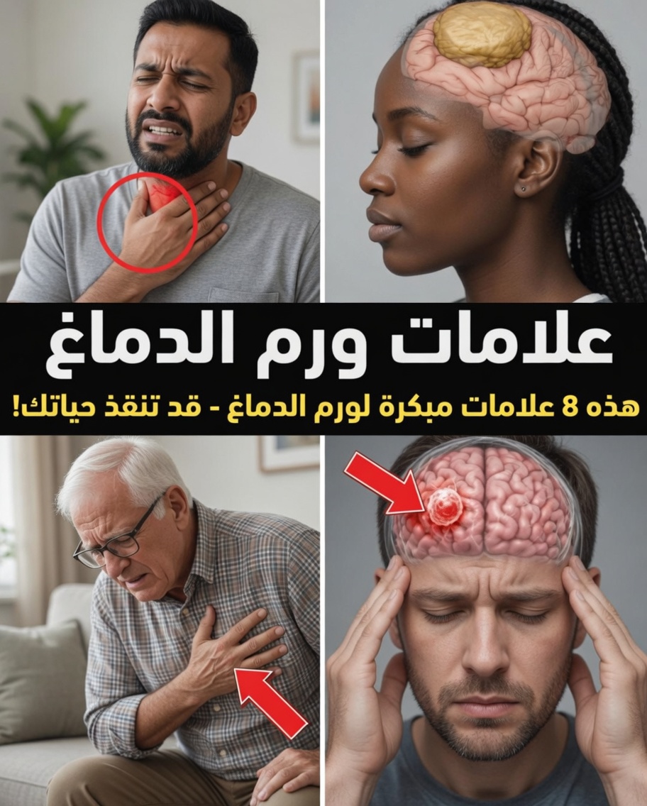 8 علامات تحذيرية مبكرة لورم في الدماغ لا ينبغي تجاهلها أبداً