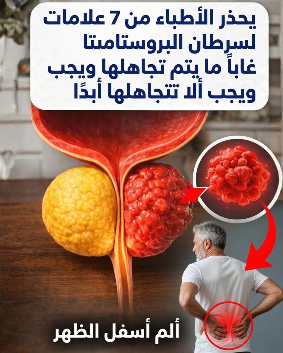 7 علامات تحذيرية مبكرة لمشكلات البروستاتا لا ينبغي تجاهلها بعد سن الأربعين