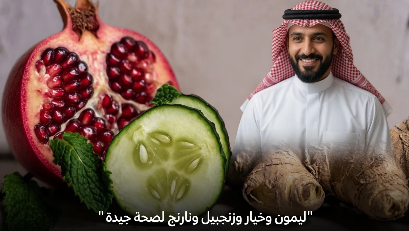 9 أسباب قوية لشرب ماء الخيار والزنجبيل والنعناع والليمون يوميًا