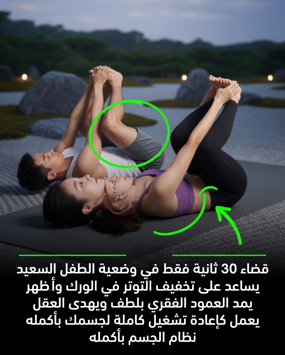اكتشف كيف يمكن لـ30 ثانية فقط في وضعية الطفل السعيد أن تساعدك على الشعور بمزيد من الاسترخاء والمرونة