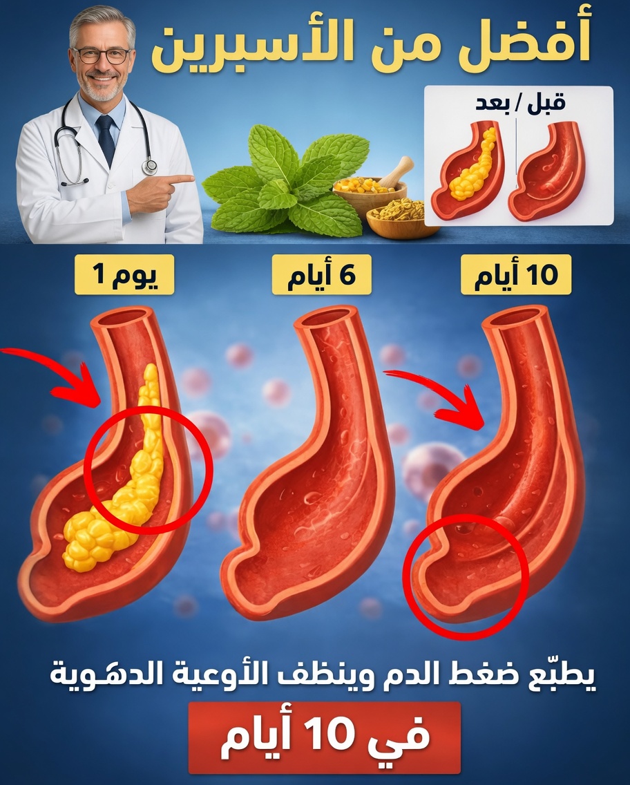 اللص الصامت: طرق يومية لاستكشاف دعم صحة الشرايين بالنعناع الفلفلي