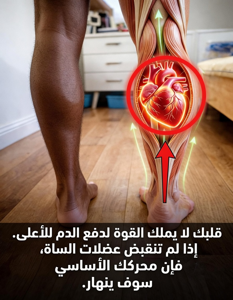 تعمل عضلات ربلة الساق لديك كقلبٍ ثانٍ: طرق بسيطة لدعم دوران دم أفضل وصحة القلب