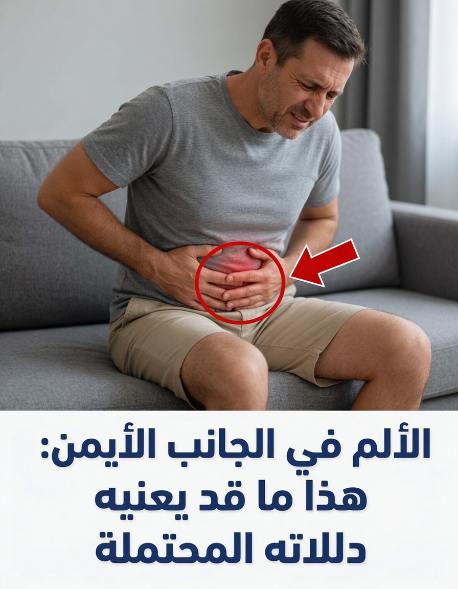 ماذا قد يخبرك ألم الجانب الأيمن من الجسم: الأسباب الشائعة ومتى يجب طلب المساعدة