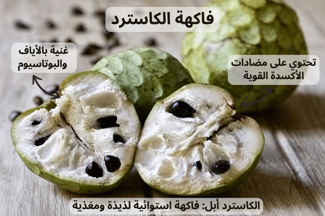 القشطة: 10 طرق بسيطة لإضافة هذه الفاكهة الاستوائية الغنية بمضادات الأكسدة لتحسين صحة كبار السن