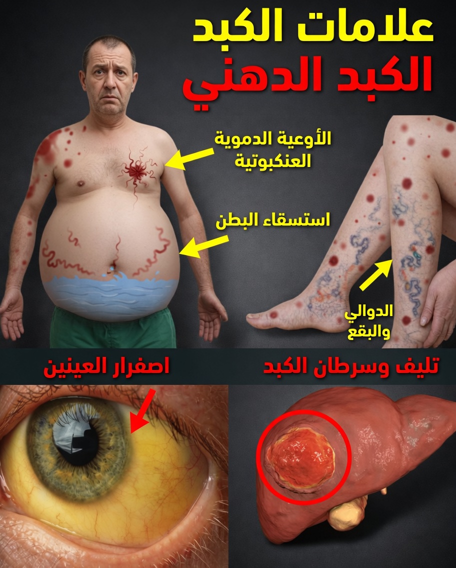 10 علامات حرجة لمرض الكبد الدهني لا ينبغي تجاهلها