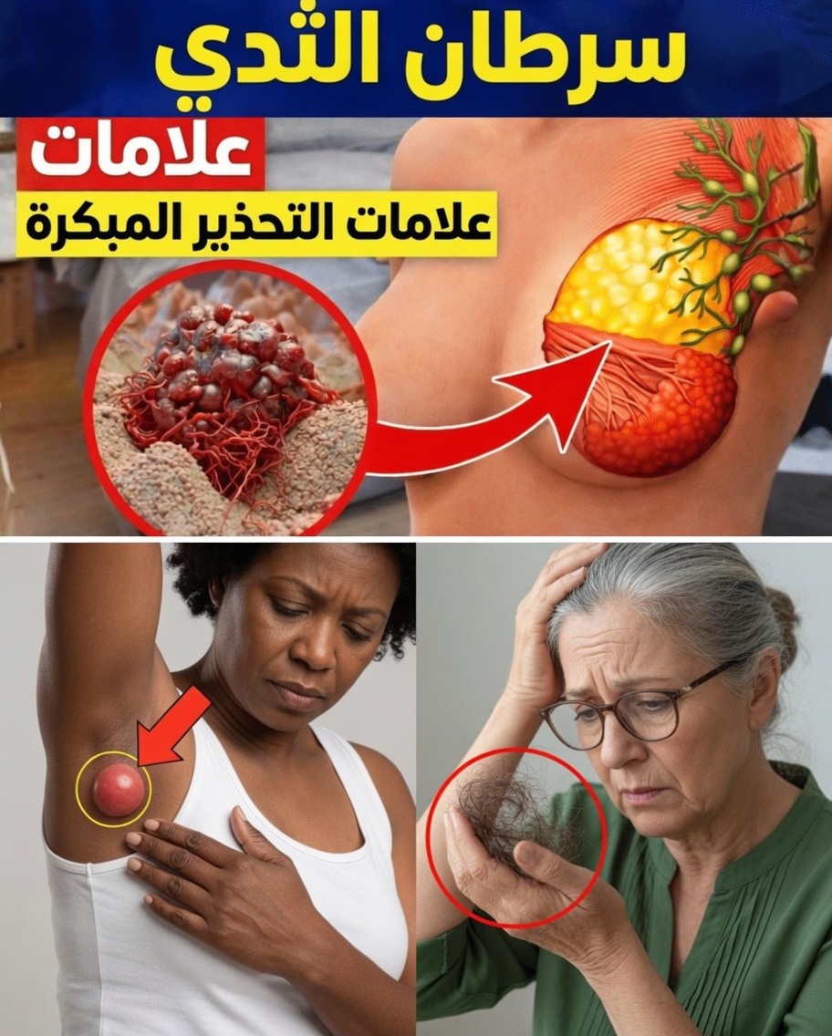 10 علامات تحذيرية لسرطان الثدي لا ينبغي تجاهلها أبدًا