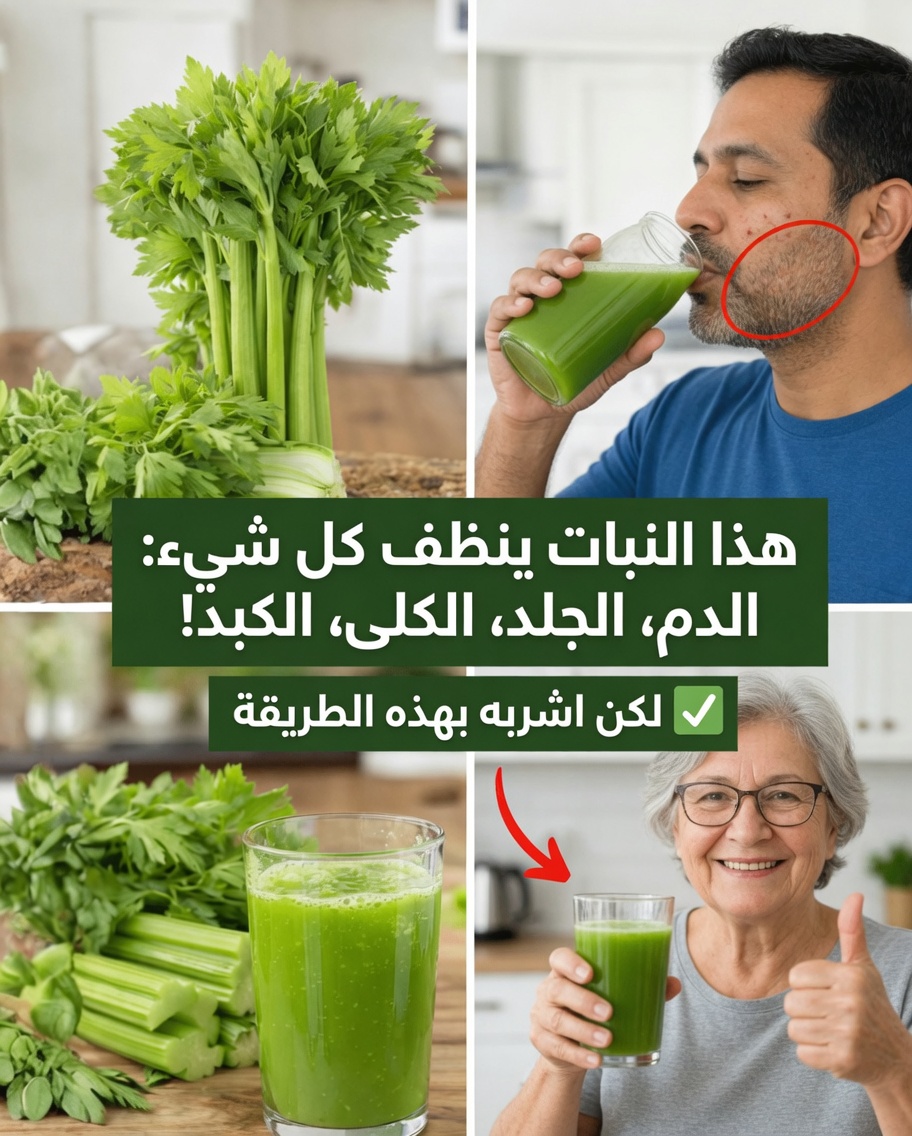 هل يُعد شرب عصير الكرفس على معدة فارغة السرّ لترطيب أفضل ودعم العافية؟