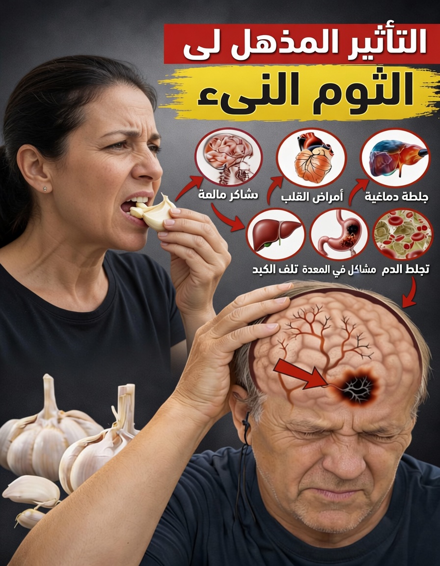 ماذا يحدث لجسمك عندما تأكل فصّين من الثوم النيء يوميًا – فوائد مفاجئة مدعومة علميًا