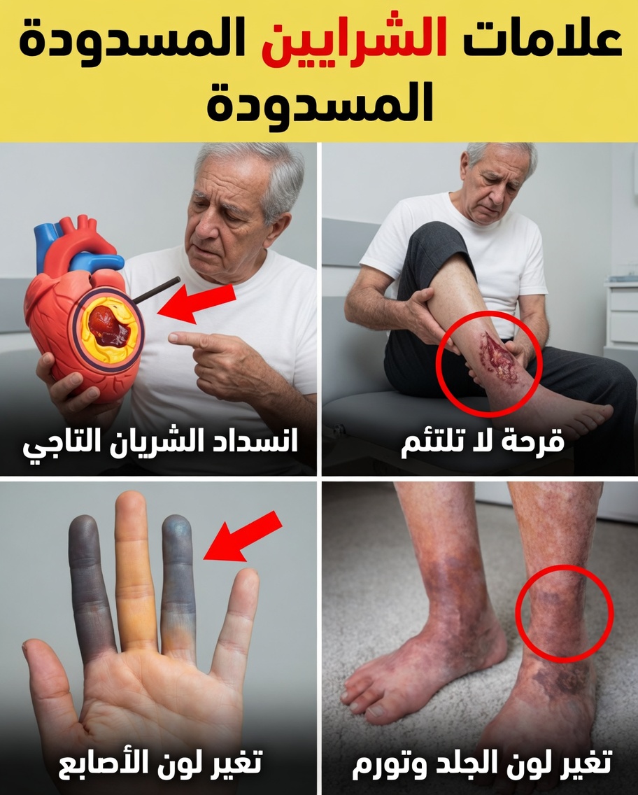 7 علامات تحذيرية لانسداد الشرايين في ساقيك وقدميك لا ينبغي تجاهلها