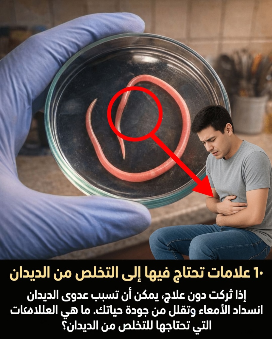 10 علامات مفاجئة قد تشير إلى أن جسمك قد يؤوي طفيليات معوية