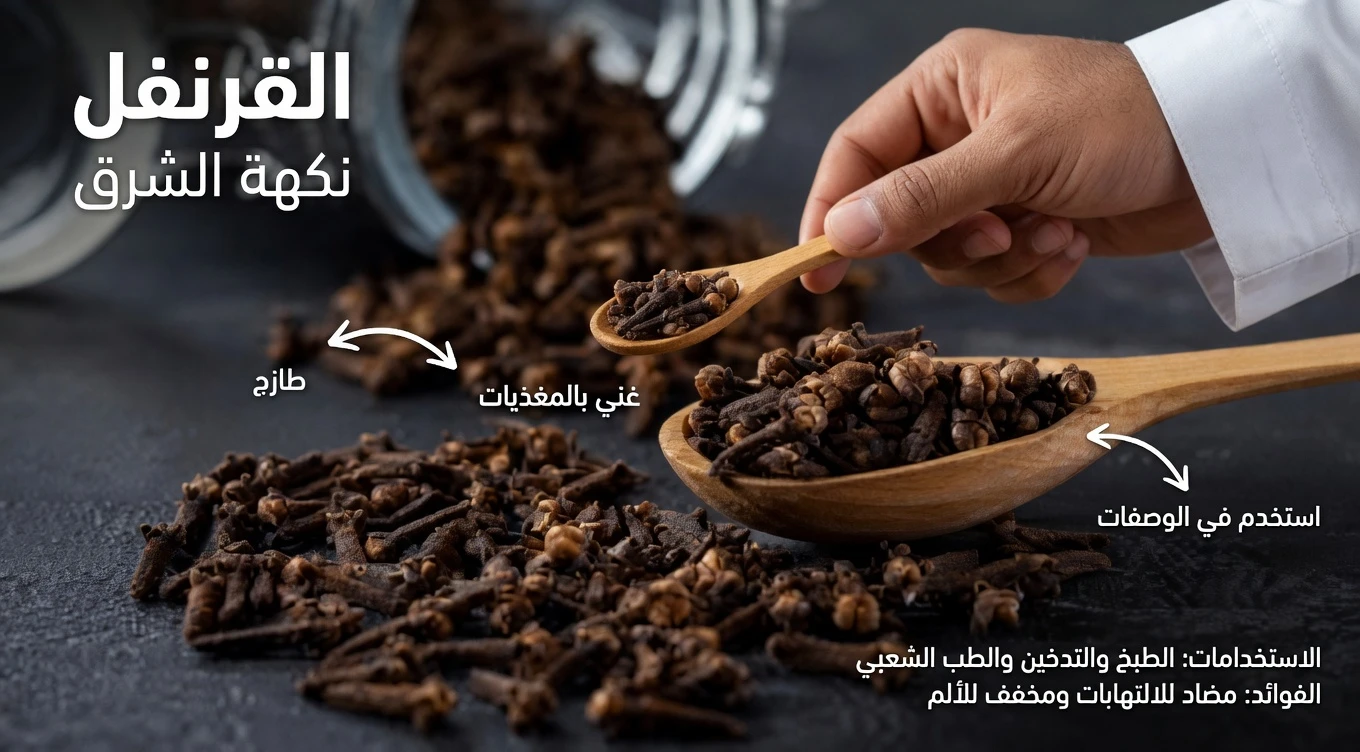 التوابل اليومية التي قد تدعم الراحة والحيوية بعد سن الستين: استكشاف فصّين من القرنفل يوميًا