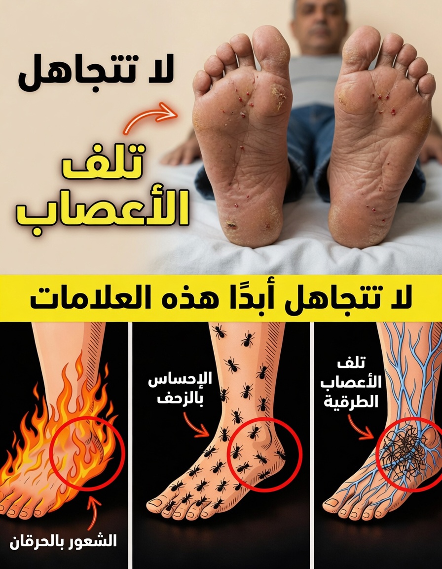 15 علامة تحذيرية مبكرة للاعتلال العصبي المحيطي لا يجب تجاهلها أبداً