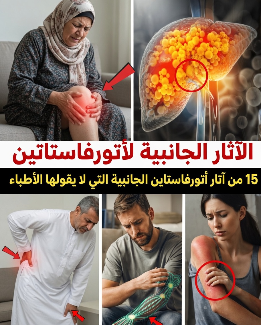 15 من الآثار الجانبية الأقل شيوعًا لأتورفاستاتين التي غالبًا ما يبلغ عنها المرضى (وما الذي تُظهره الأدلة)